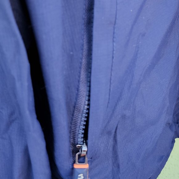 Mens Blue Superdry Technical Windhiker 3 Zipper Jacket - Picture 4 of 7